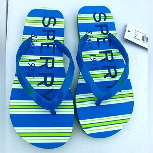 Sperry boys/girls sandals flip flops NWT Sz youth 1